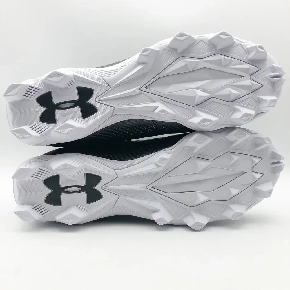 Under Armour Mens 11 Highlight Fran RM 2.0 Football Cleats Black White NWOB